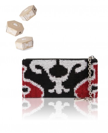 Шелковая (Бахмаль) ключница Petit (S) FONTEM SENSUM! (Источник чувственности!) Key_FONTEM SENSUM!/S